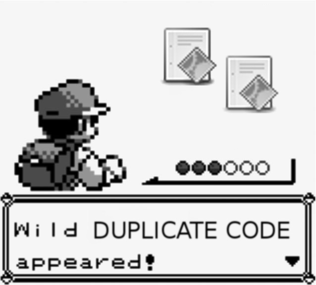 Wild Duplicate Code Appeared